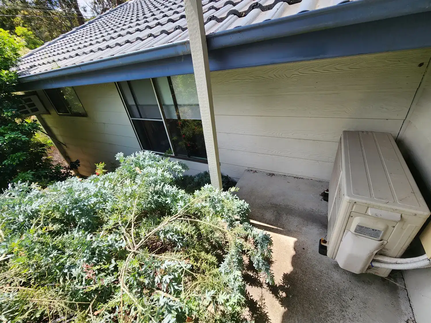 Weatherboard exterior before repainting in Newcastle